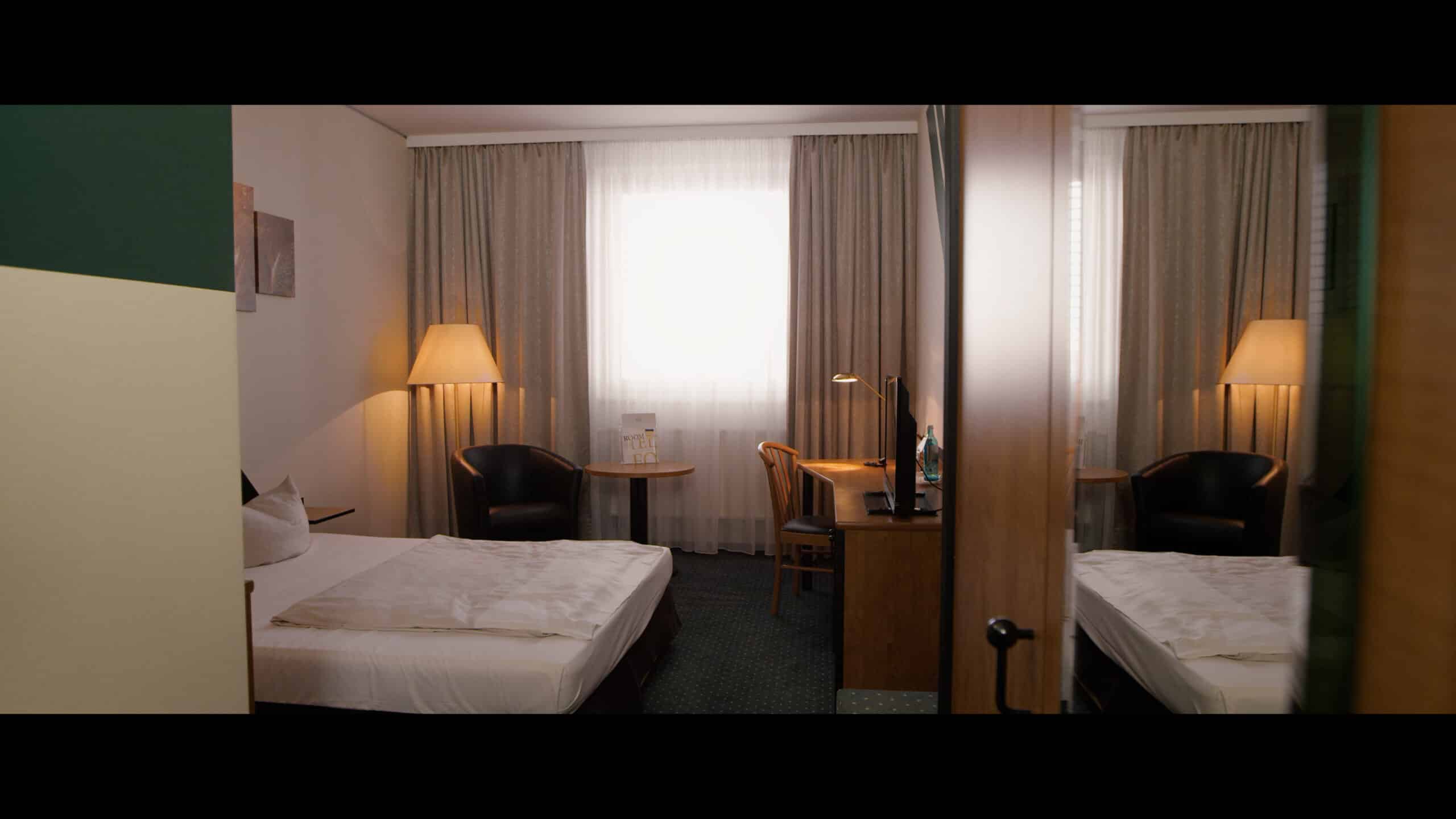 altes Hotelzimmer