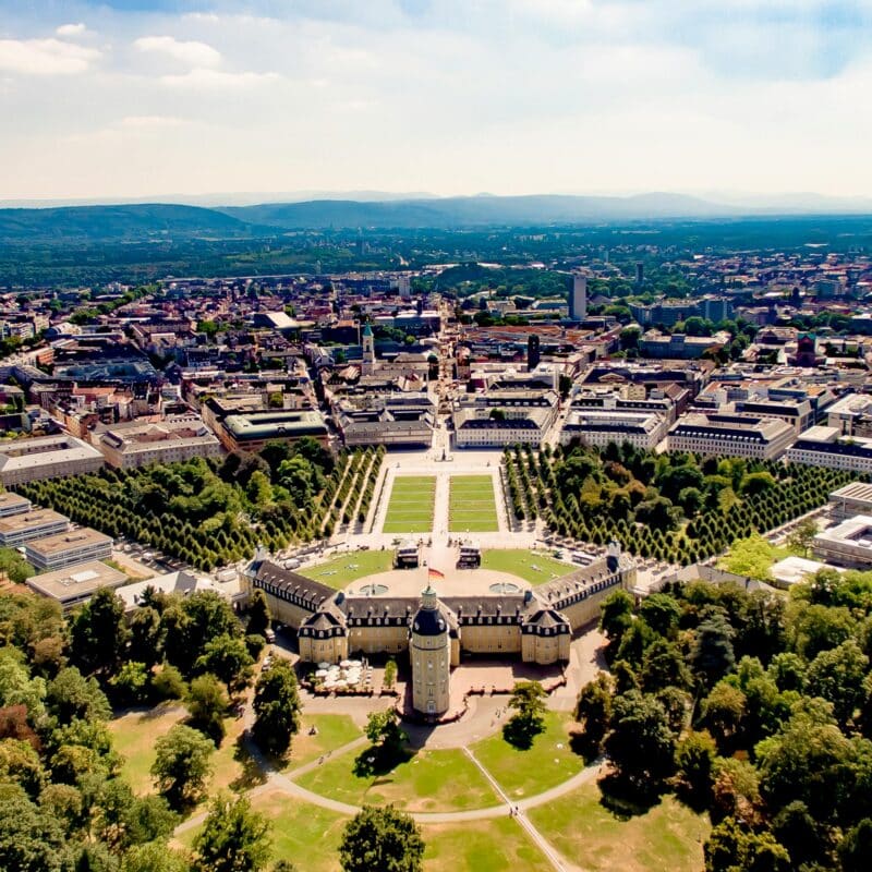 Bild von der Stadt Karlsruhe