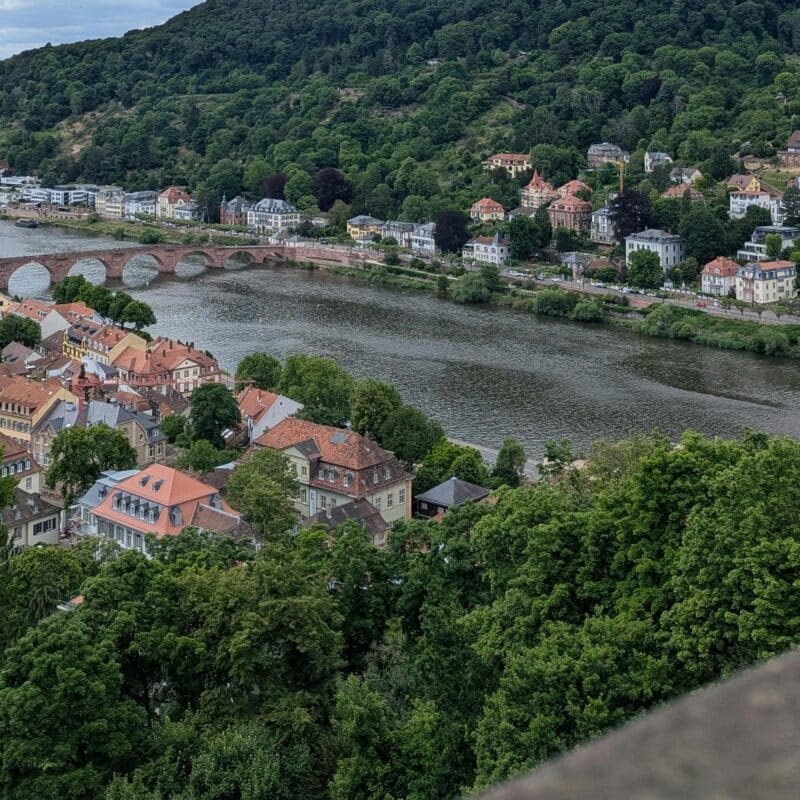 Blick auf Heidelberg